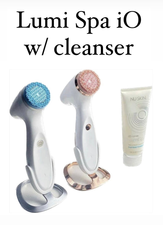 Lumi  Spa iO w/cleanser, stand